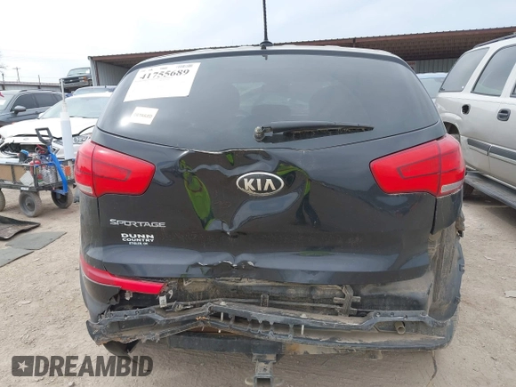2014 Kia Sportage LX with VIN KNDPB3AC2E7639983, listed as a IAAI auction lot 41755689 with 205,078 mi miles and . Bid and sale history available at carsss.com. Image 17.