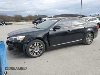 2014 Kia Cadenza Premium with VIN KNALN4D79E5152802, listed as a Copart auction lot 80728394 with 173,015 mi miles and Clean Title. Bid and sale history available at carsss.com. Image 1.