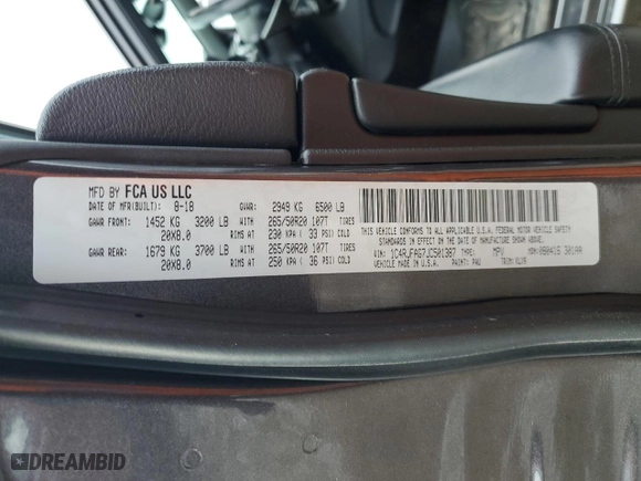 2018 Jeep Grand Cherokee Laredo E with VIN 1C4RJFAG7JC501387, listed as a Copart auction lot 84072634 with 118,290 mi miles and Salvage Title. Bid and sale history available at carsss.com. Image 12.