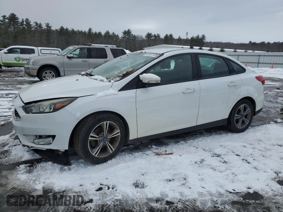 2018 Ford Focus SE with VIN 1FADP3F2XJL219528, listed as a Copart auction lot 46587325 with 143,896 mi miles and Salvage Title. Bid and sale history available at carsss.com. Image 1.