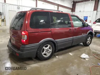 2000 Pontiac Montana z VIN 1GMDU03EXYD365251, wystawiony jako Copart lot #79131854 z przebiegiem 182 527 mil mil oraz Nie do naprawy • Non repairable. Historia ofert i sprzedaży dostępna na DreamBid. Obrazek 3.