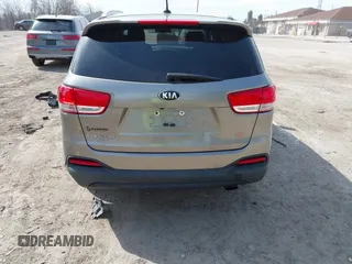 2017 Kia Sorento LX with VIN 5XYPG4A3XHG297598, listed as a IAAI auction lot 42029607 with 104,157 mi miles. Bid and sale history available at carsss.com. Image 16.