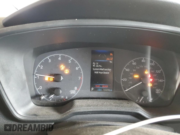 2023 Toyota Corolla LE z VIN 5YFB4MDE9PP044122, wystawiony jako Copart lot #52387125 z przebiegiem 10 596 mil mil oraz Szkoda całkowita • Salvage title. Historia ofert i sprzedaży dostępna na DreamBid. Obrazek 9.