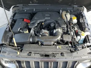 2018 Jeep Wrangler Unlimited Sahara z VIN 1C4HJXEG6JW174944, wystawiony jako Copart lot #54786595 z przebiegiem 81 782 mil mil oraz Szkoda całkowita • Salvage title. Historia ofert i sprzedaży dostępna na DreamBid. Obrazek 12.