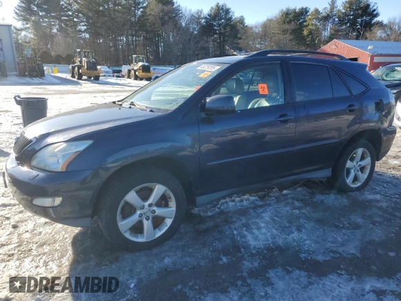 2004 Lexus RX 330 with VIN 2T2HA31U44C015790, listed as a Copart auction lot 46229285 with 168,535 mi miles and Clean Title. Bid and sale history available at carsss.com. Image 1.