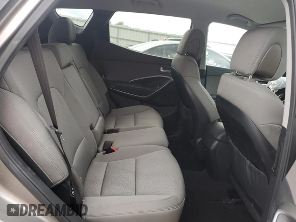 2017 Hyundai Santa Fe 2.4L with VIN 5XYZU3LB3HG387935, listed as a Copart auction lot 57442735 with 90,637 mi miles and Salvage title. Bid and sale history available at DreamBid. Image 10.