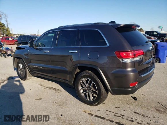 2020 Jeep Grand Cherokee Limited X with VIN 1C4RJEBG1LC344807, listed as a Copart auction lot 87800035 with 51,823 mi miles and Salvage Title. Bid and sale history available at carsss.com. Image 2.