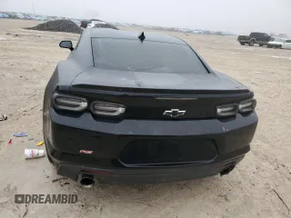 2022 Chevrolet Camaro 1LT with VIN 1G1FB1RSXN0107670, listed as a Copart auction lot 86009564 with 57,388 mi miles and Salvage Title. Bid and sale history available at carsss.com. Image 6.