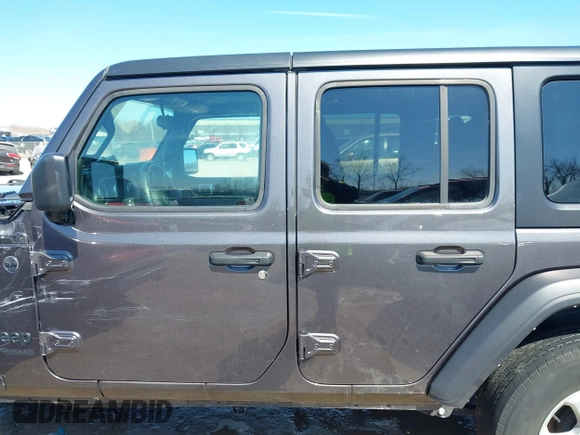 2022 Jeep Wrangler Unlimited Willys with VIN 1C4HJXDN1NW144112, listed as a IAAI auction lot 41867571 with 63,876 mi miles and . Bid and sale history available at DreamBid. Image 15.