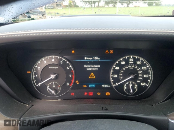 2021 Genesis G90 Ultimate z VIN KMTF54PH5MU087053, wystawiony jako Copart lot #56423025 z przebiegiem 45 877 mil mil oraz Szkoda całkowita • Salvage title. Historia ofert i sprzedaży dostępna na DreamBid. Obrazek 9.