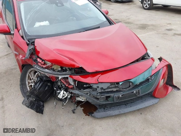 2017 Toyota Prius Prime Plus with VIN JTDKARFP4H3067791, listed as a IAAI auction lot 41872923 with 106,865 mi miles. Bid and sale history available at carsss.com. Image 6.