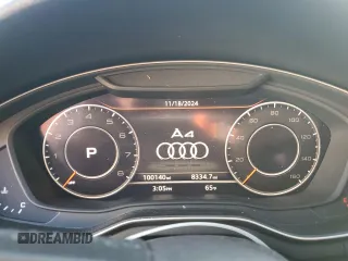 2017 Audi A4 Season of Audi ultra Premium with VIN WAUKMAF40HN043715, listed as a Copart auction lot 81083904 with 100,140 mi miles and Salvage Title. Bid and sale history available at carsss.com. Image 9.