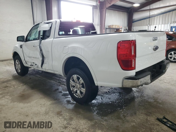 2023 Ford Ranger XL with VIN 1FTER1EH1PLE00450, listed as a Copart auction lot 80669574 with 25,223 mi miles and Salvage title. Bid and sale history available at DreamBid. Image 2.