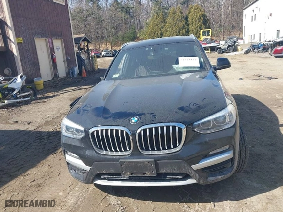 2018 BMW X3 xDrive30i with VIN 5UXTR9C53JLD63408, listed as a IAAI auction lot 41723412 with 49,696 mi miles. Bid and sale history available at carsss.com. Image 12.