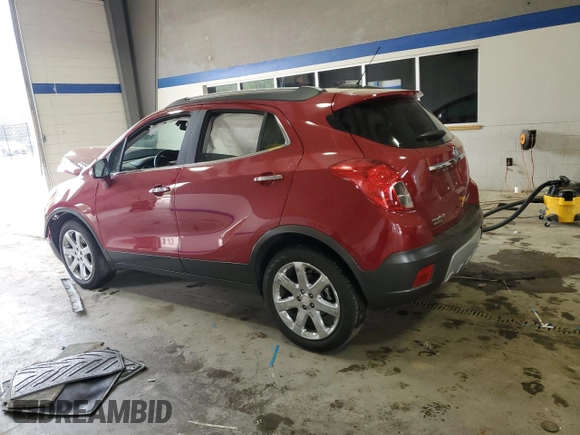 2016 Buick Encore Leather with VIN KL4CJCSB3GB704891, listed as a Copart auction lot 51579815 with 41,775 mi miles and Salvage Title. Bid and sale history available at carsss.com. Image 2.