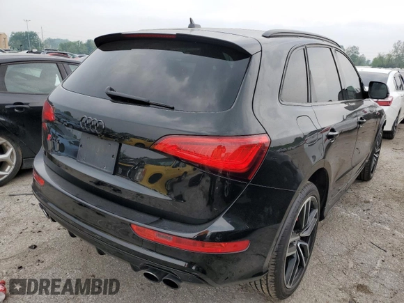 2017 Audi SQ5 Premium Plus with VIN WA1CCAFP8HA075138, listed as a Copart auction lot 52899003 with 61,912 mi miles. Bid and sale history available at carsss.com. Image 3.