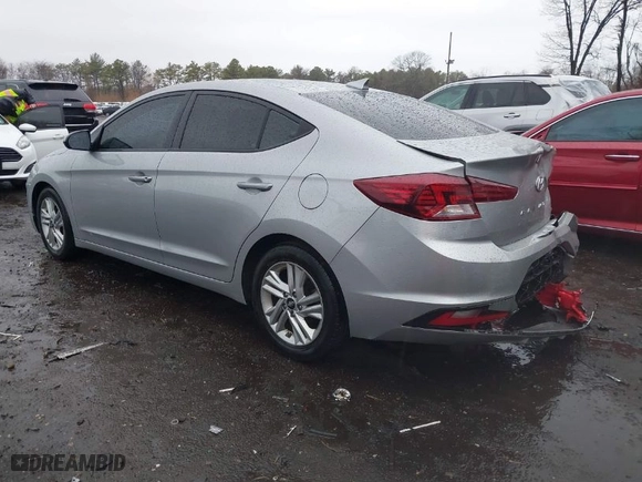 2020 Hyundai Elantra SEL with VIN 5NPD84LF5LH587241, listed as a IAAI auction lot 41795403 with 116,640 mi miles. Bid and sale history available at carsss.com. Image 3.