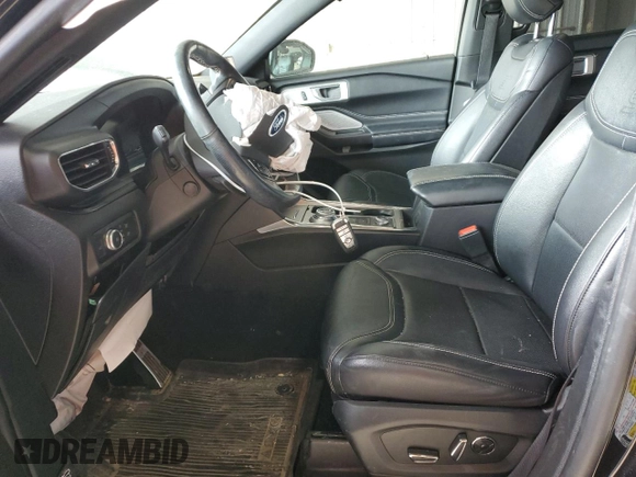 2020 Ford Explorer ST with VIN 1FM5K8GCXLGA41094, listed as a Copart auction lot 46033285 with 47,039 mi miles and Salvage Title. Bid and sale history available at DreamBid. Image 7.