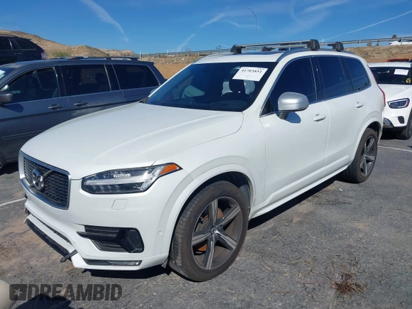 2019 Volvo XC90 R-Design with VIN YV4A22PM3K1418016, listed as a IAAI auction lot 41703851 with 123,571 mi miles. Bid and sale history available at carsss.com. Image 2.