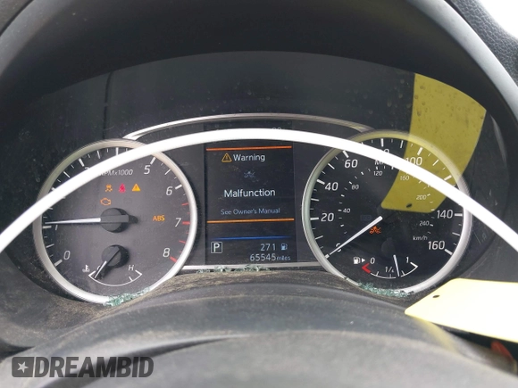 2019 Nissan Sentra S with VIN 3N1AB7AP9KY311361, listed as a IAAI auction lot 42258460 with 65,545 mi miles and . Bid and sale history available at DreamBid. Image 7.