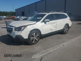 2018 Subaru Outback Limited with VIN 4S4BSENC4J3356398, listed as a Copart auction lot 62515845 with 86,210 mi miles and Salvage title. Bid and sale history available at DreamBid. Image 1.