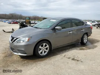 2019 Nissan Sentra S with VIN 3N1AB7AP3KY393524, listed as a Copart auction lot 45225115 with 88,763 mi miles and Salvage Title. Bid and sale history available at carsss.com. Image 1.