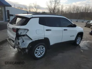 2017 Jeep Compass Sport с VIN 3C4NJDAB5HT642738, выставлен на аукционе Copart как лот 49900965 с пробегом 138 836 миль миль и На запчасти • Non repairable. История ставок и продаж доступна на DreamBid. Изображение 3.