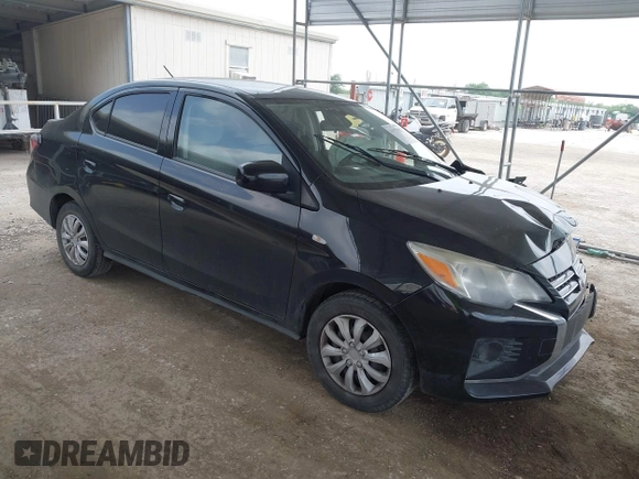 2022 Mitsubishi Mirage ES z VIN ML32FUFJ3NHF03633, wystawiony jako IAAI lot #41937055 z przebiegiem 53 485 mil mil oraz . Historia ofert i sprzedaży dostępna na DreamBid. Obrazek 1.