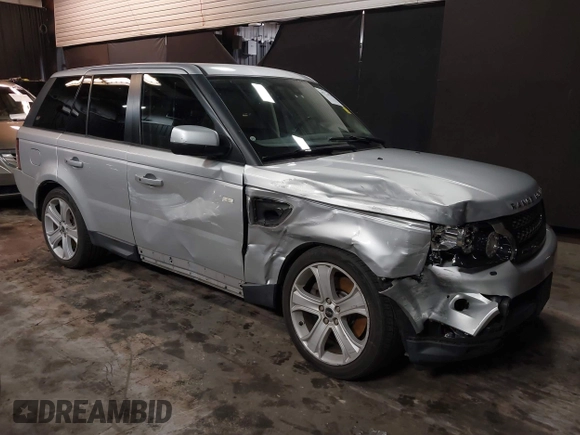 2012 Land Rover Range Rover Sport HSE Lux with VIN SALSK2D49CA747647, listed as a IAAI auction lot 41722974 with 92,560 mi miles and . Bid and sale history available at DreamBid. Image 1.
