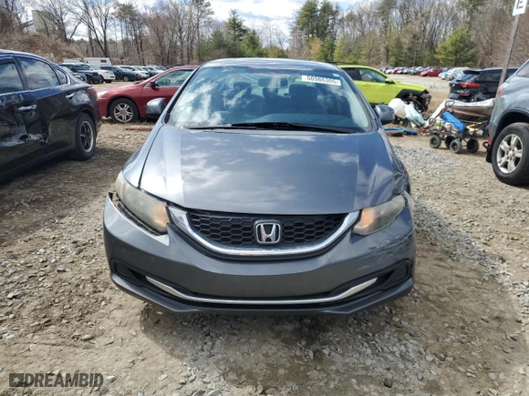 2013 Honda Civic Sdn LX with VIN 19XFB2F58DE020254, listed as a Copart auction lot 50986305 with 190,666 mi miles and Clean Title. Bid and sale history available at carsss.com. Image 5.