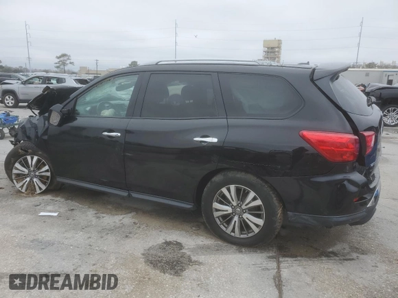 2018 Nissan Pathfinder SV with VIN 5N1DR2MN6JC636152, listed as a Copart auction lot 45975665 with 0 mi miles and Salvage Title. Bid and sale history available at carsss.com. Image 2.