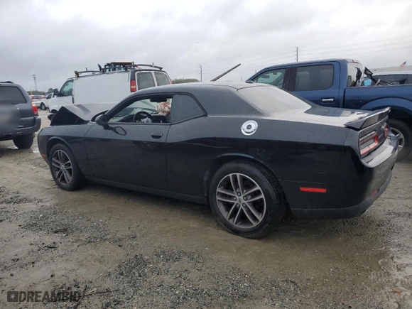 2019 Dodge Challenger SXT with VIN 2C3CDZGG3KH642952, listed as a Copart auction lot 48364515 with 77,102 mi miles and Non Repairable. Bid and sale history available at carsss.com. Image 2.