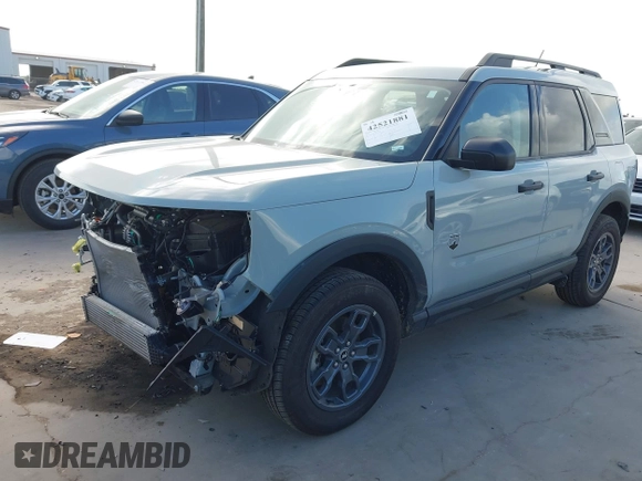 2024 Ford Bronco Sport Big Bend with VIN 3FMCR9B65RRE85768, listed as a IAAI auction lot 42521881 with 39,845 mi miles and . Bid and sale history available at DreamBid. Image 2.
