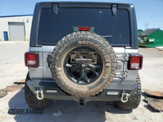 2021 Jeep Wrangler Unlimited Willys z VIN 1C4HJXDN6MW590786, wystawiony jako Copart lot #52903845 z przebiegiem Nie podano mil oraz Szkoda całkowita • Salvage title. Historia ofert i sprzedaży dostępna na DreamBid. Obrazek 6.