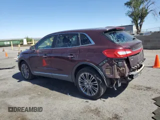 2017 Lincoln MKX Reserve with VIN 2LMPJ8LR7HBL19751, listed as a Copart auction lot 61425825 with 97,757 mi miles and Salvage title. Bid and sale history available at DreamBid. Image 2.