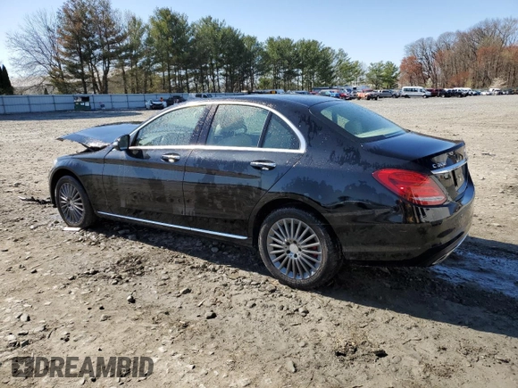 2015 Mercedes-Benz C-Class C 300 Luxury with VIN 55SWF4KB0FU033880, listed as a Copart auction lot 52429185 with 124,102 mi miles and Salvage Title. Bid and sale history available at carsss.com. Image 2.