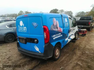 2017 Ram ProMaster City Cargo Van Tradesman with VIN ZFBERFAB3H6E56992, listed as a IAAI auction lot 41945897 with 1 mi miles. Bid and sale history available at carsss.com. Image 4.