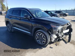 2022 Hyundai Santa Fe Limited with VIN 5NMS4DAL4NH477809, listed as a Copart auction lot 42377905 with 24,292 mi miles and Salvage Title. Bid and sale history available at carsss.com. Image 4.