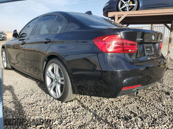2017 BMW 3 Series 340i xDrive with VIN WBA8B7G38HNU37620, listed as a Copart auction lot 84096854 with 46,940 mi miles and Salvage title. Bid and sale history available at DreamBid. Image 2.