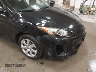 2013 Mazda 3 i SV with VIN JM1BL1TG1D1824491, listed as a IAAI auction lot 41603105 with 120,451 mi miles. Bid and sale history available at carsss.com. Image 6.