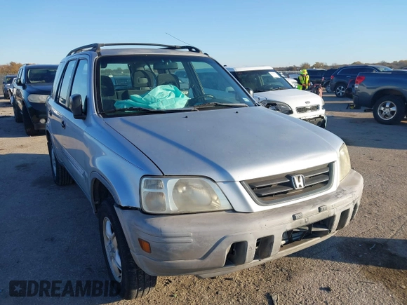 1999 Honda CR-V LX with VIN JHLRD284XXC019021, listed as a IAAI auction lot 41031098 with 204,206 mi miles. Bid and sale history available at carsss.com. Image 1.