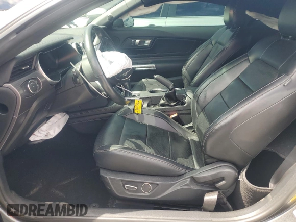 2019 Ford Mustang GT with VIN 1FA6P8CF3K5142116, listed as a Copart auction lot 55519545 with 48,058 mi miles and Salvage title. Bid and sale history available at DreamBid. Image 7.