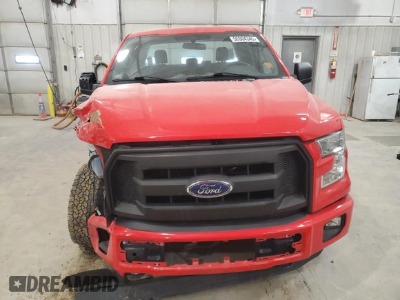 2015 Ford F-150 XLT with VIN 1FTEX1E8XFKF04042, listed as a Copart auction lot 50304345 with 115,702 mi miles and Salvage Title. Bid and sale history available at DreamBid. Image 5.