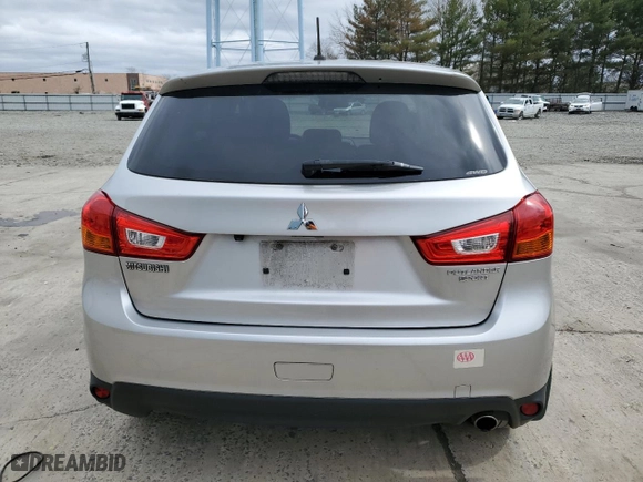 2015 Mitsubishi Outlander Sport SE with VIN 4A4AR4AU4FE007539, listed as a Copart auction lot 51686205 with 112,102 mi miles and Salvage Title. Bid and sale history available at carsss.com. Image 6.