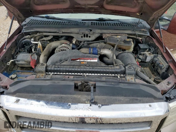 2005 Ford F-250 XL with VIN 1FTSW20PX5ED11526, listed as a Copart auction lot 62649305 with 253,294 mi miles and Salvage title. Bid and sale history available at DreamBid. Image 11.