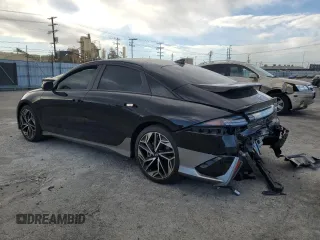 2024 Hyundai IONIQ 6 SEL with VIN KMHM34AA4RA059269, listed as a Copart auction lot 41388665 with 70,837 mi miles and Salvage Title. Bid and sale history available at carsss.com. Image 2.