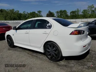 2014 Mitsubishi Lancer GT with VIN JA32U8FWXEU003400, listed as a Copart auction lot 53673975 with 116,253 mi miles and Salvage Title. Bid and sale history available at DreamBid. Image 2.