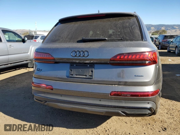 2022 Audi Q7 Premium Plus with VIN WA1LJBF73ND010512, listed as a Copart auction lot 84026954 with 17,385 mi miles and Salvage title. Bid and sale history available at DreamBid. Image 6.