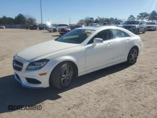 2015 Mercedes-Benz CLS-Class CLS 400 with VIN WDDLJ6FB0FA147367, listed as a Copart auction lot 86911584 with 50,134 mi miles and Salvage Title. Bid and sale history available at carsss.com. Image 1.