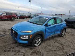 2019 Hyundai Kona SE with VIN KM8K12AAXKU252516, listed as a Copart auction lot 77579074 with 59,256 mi miles and Salvage Title. Bid and sale history available at carsss.com. Image 1.